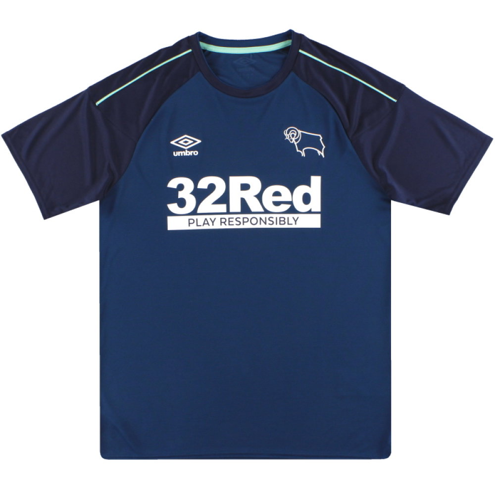 Derby County 2020-21 Away Shirt (L) (Mint) (Shinnie 4)