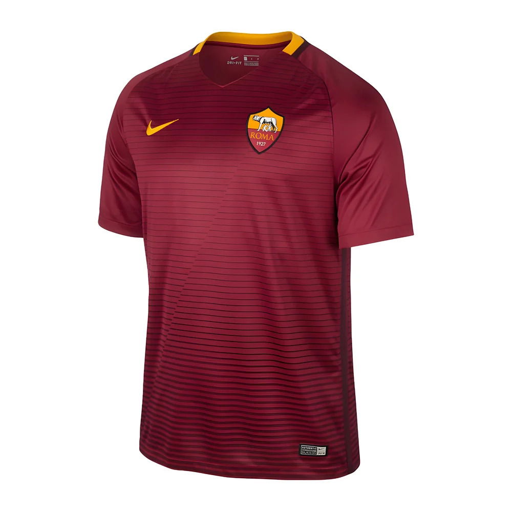 Roma 2016-17 Home Shirt (SB) Fazio #20 (Mint)