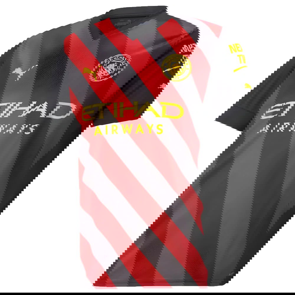 Manchester City 2022-23 Away Shirt (11-12y) De Bruyne #7 (Very Good)