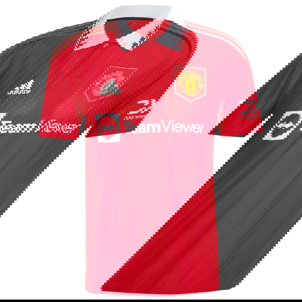 Manchester United 2022-23 Home Shirt (XL) B. Fernandes #8 (Excellent)