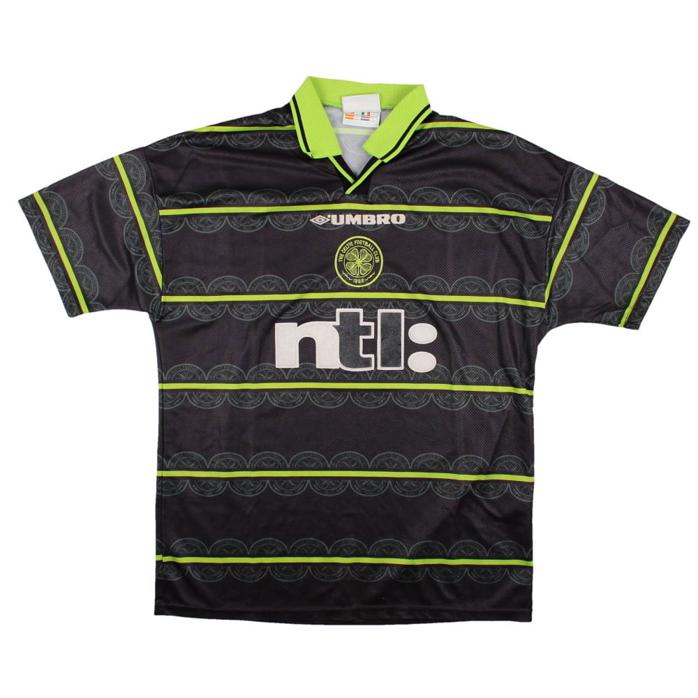 Celtic 1999-2000 Away Shirt (L) (Excellent) (Tebily 16)