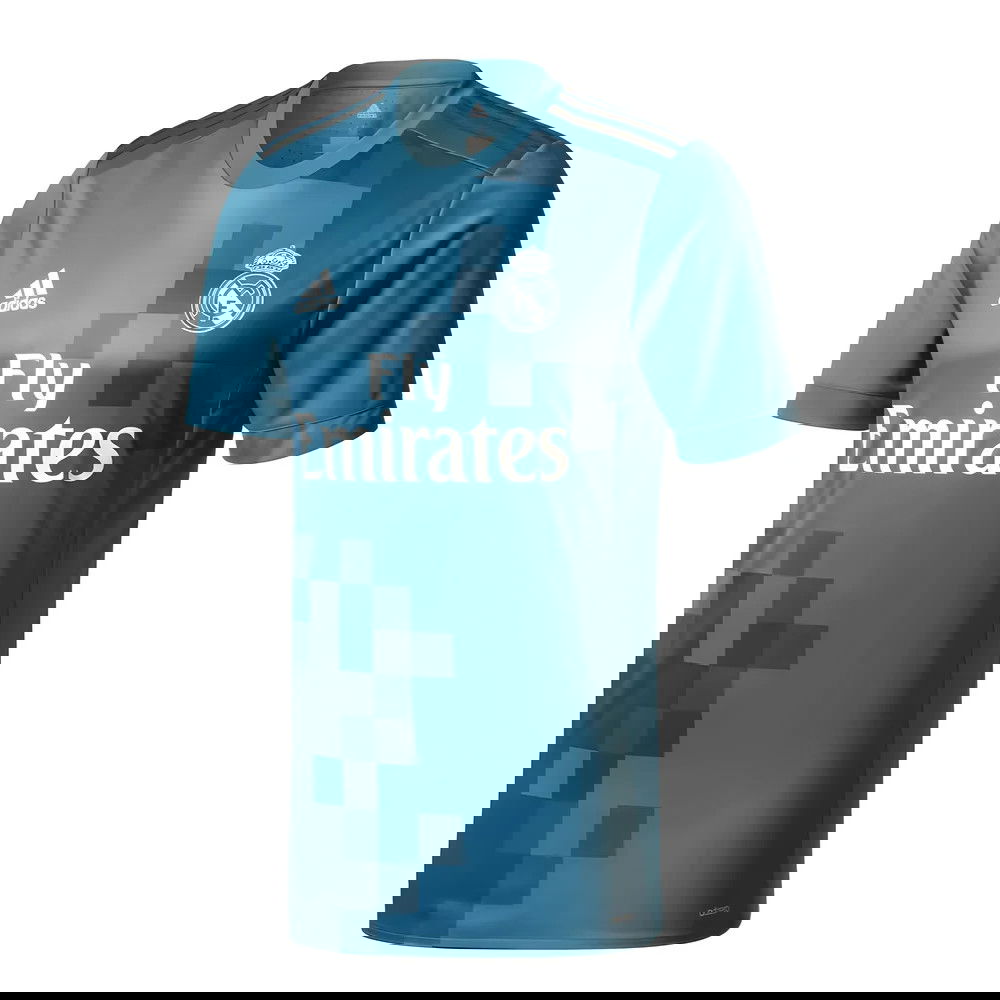 Real Madrid 2017-18 Third Shirt (7-8y) Isco #22 (Mint)