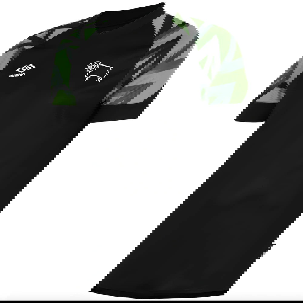 Derby County 2022-23 Away Shirt (Sponsorless) (XL) (Rooney 32) (Mint)