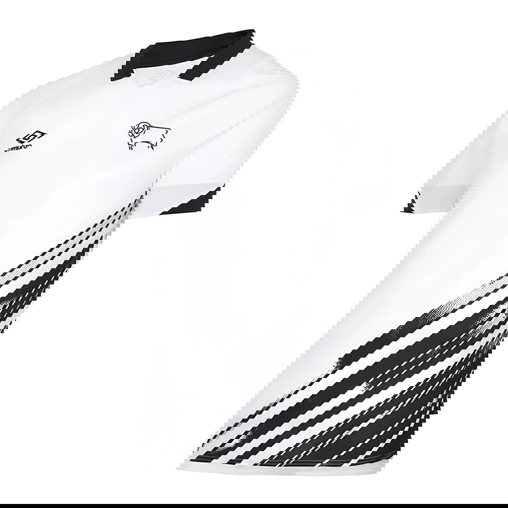 Derby County 2022-23 Home Shirt (Sponsorless) (S) (Wright 5) (Mint)