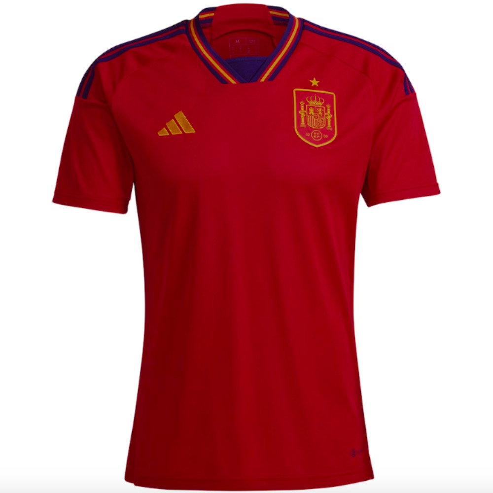 Spain 2022-23 Home Shirt (Womens XL-) (David Villa 7) (Mint)