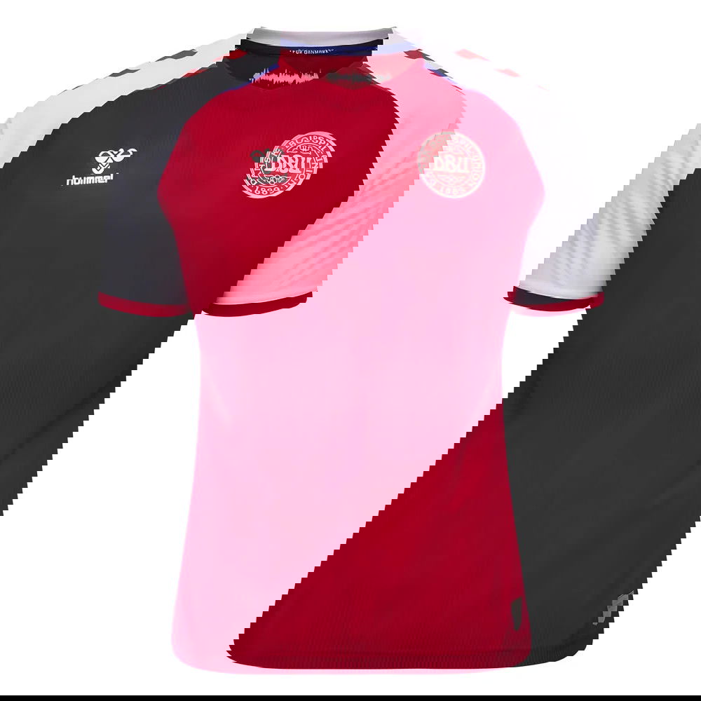 Denmark 2020-21 Home Shirt (L) Eriksen #10 (Excellent)