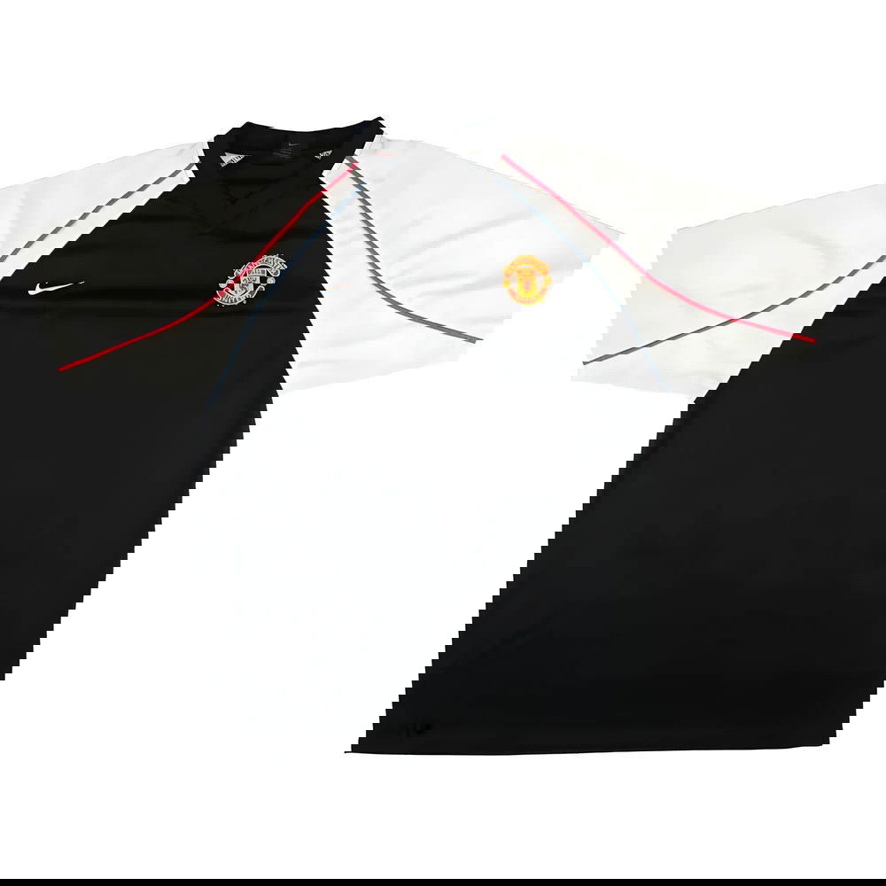 Manchester United 2002-03 Nike Training Shirt (XL) Scholes #18 (Excellent)