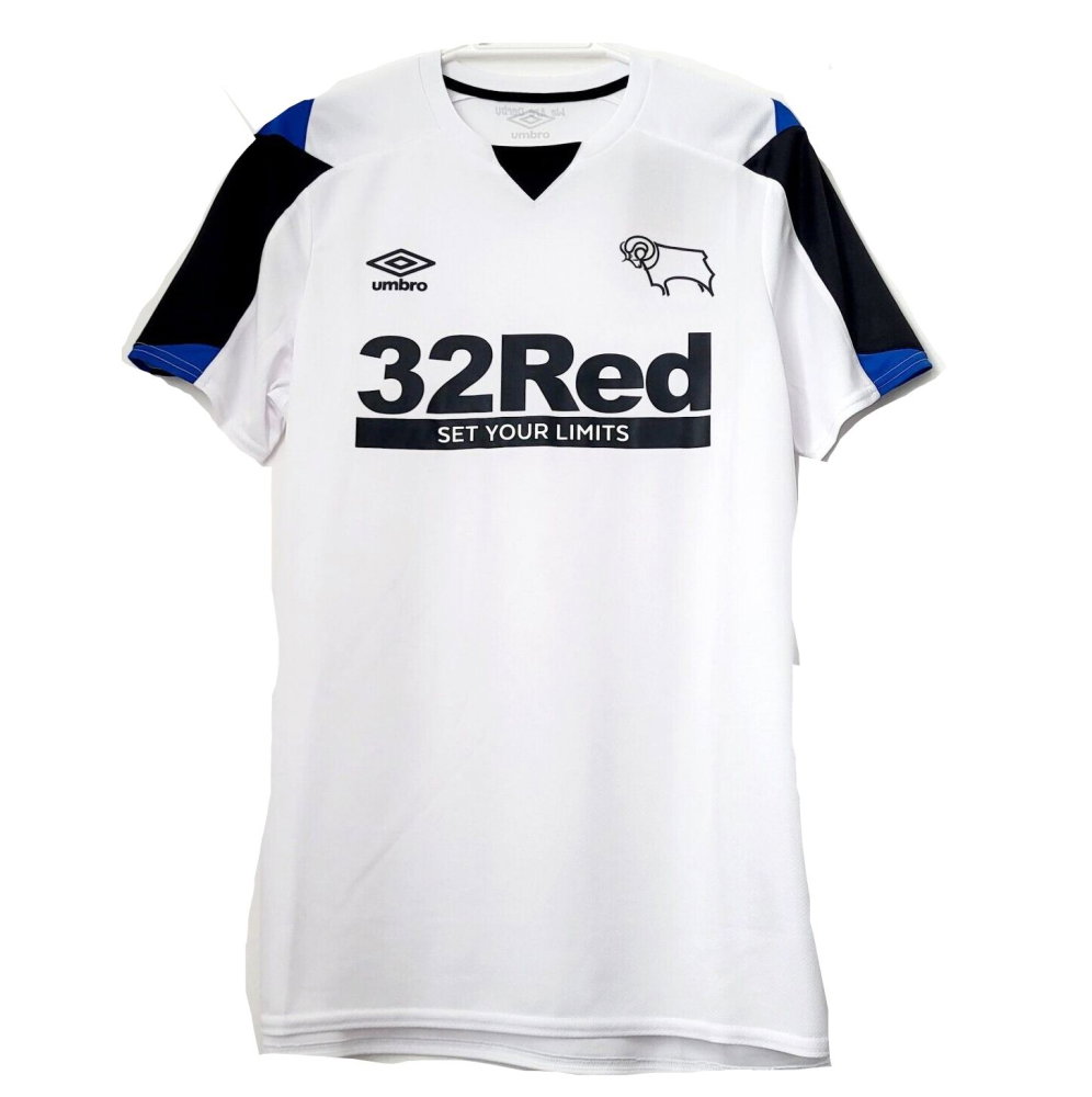 Derby County 2021-22 Home Shirt (L) (Mint) (Shilton 1)