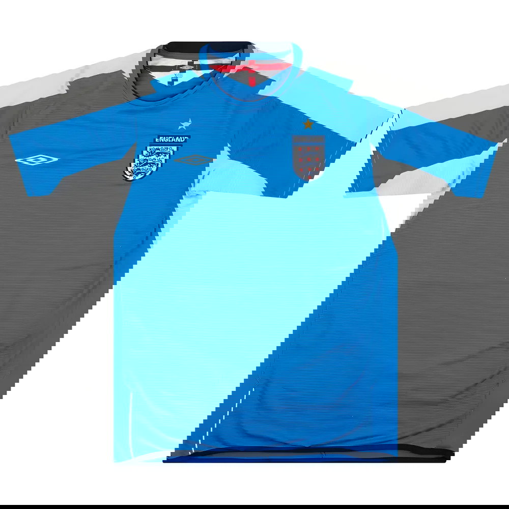 England 2003-05 GK Home Shirt (XL) (Excellent) (James 1)