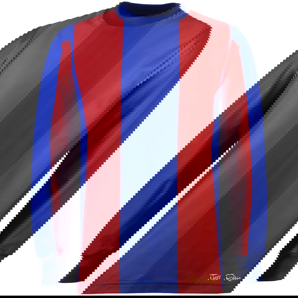 TOFFS Classic Retro Royal/Maroon Long Sleeve Shirt