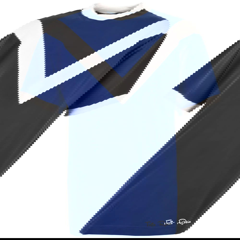 TOFFS Classic Retro Navy Short Sleeve Shirt