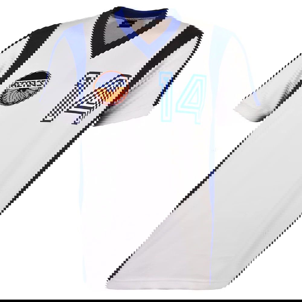 LA Aztecs 1979 No 14 Home Retro Football Shirt