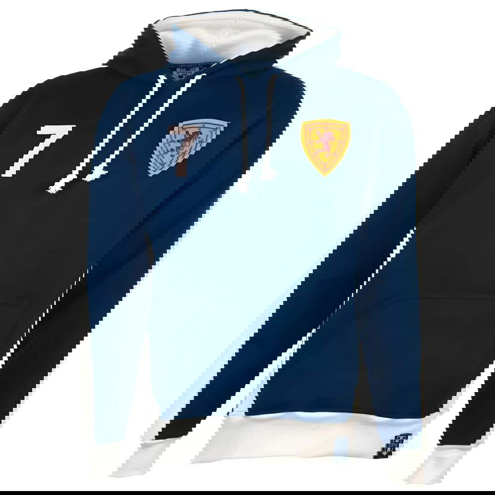 Scotland Number 7 Retro Hoodie