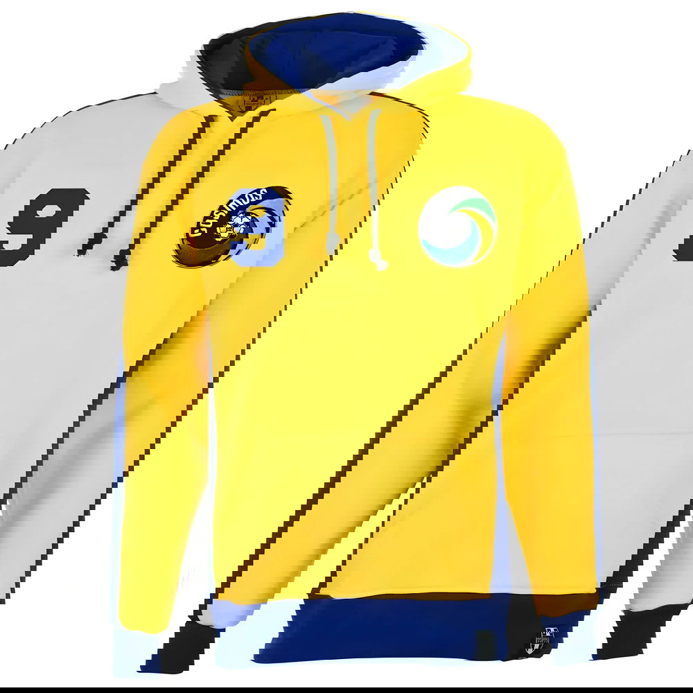 New York Cosmos Number 9 Retro Hoodie