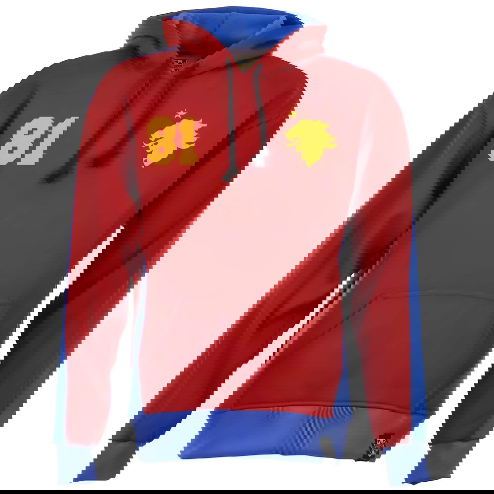 Aston Villa Number 81 Retro Hoodie