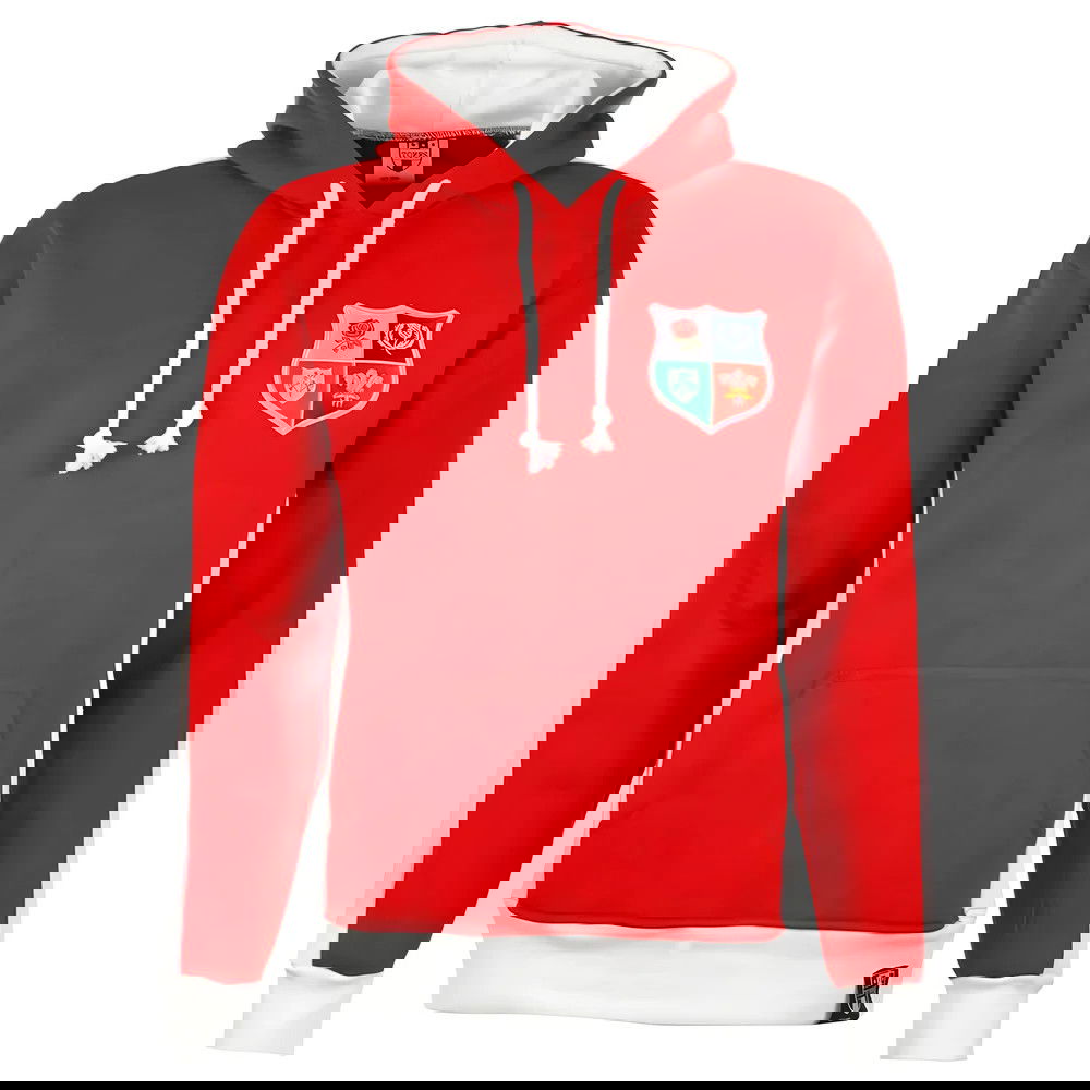 British & Irish Lions 1970's Hoodie - Red