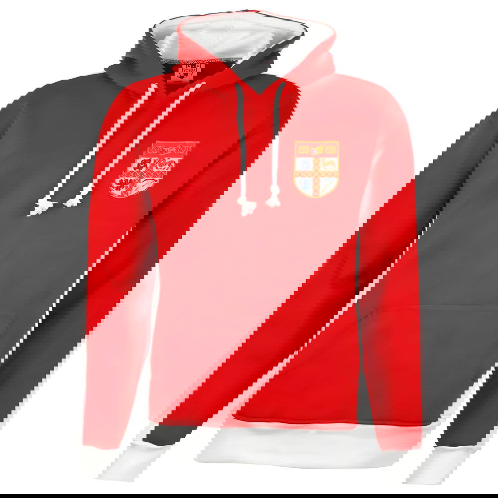 Stoke City Red/White Hoodie