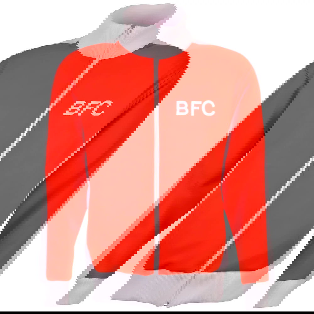 Barnsley Red/White Track Top