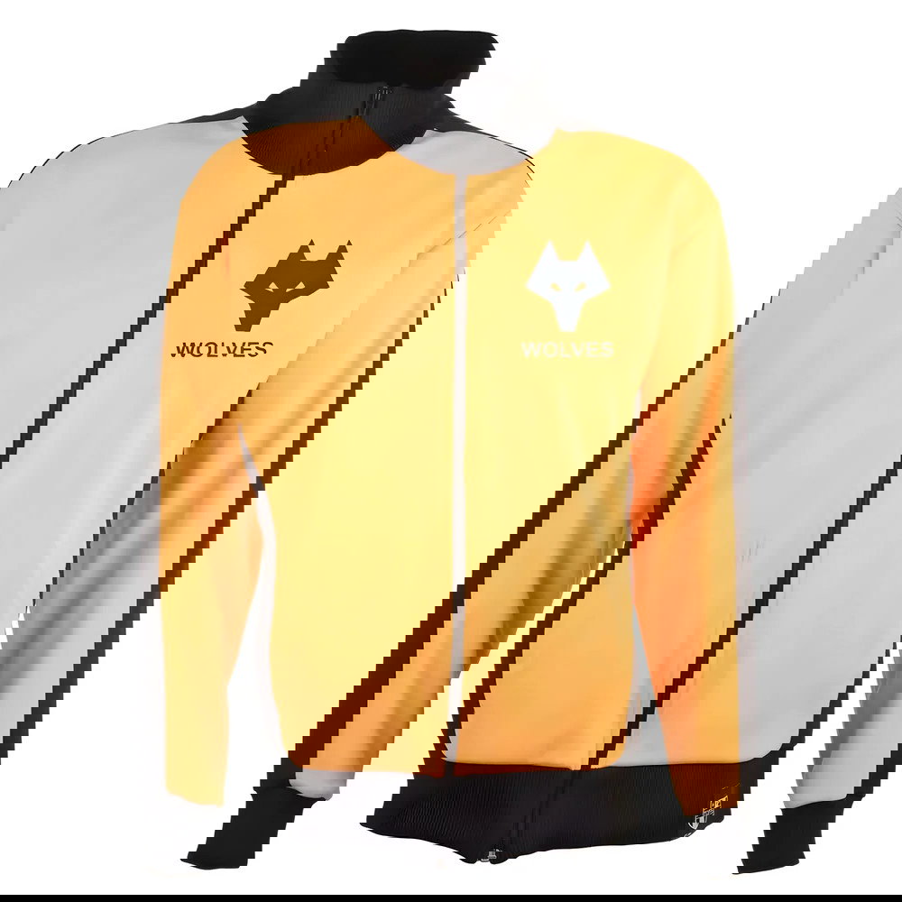 Wolverhampton Wanderers Track Top - Amber/Black