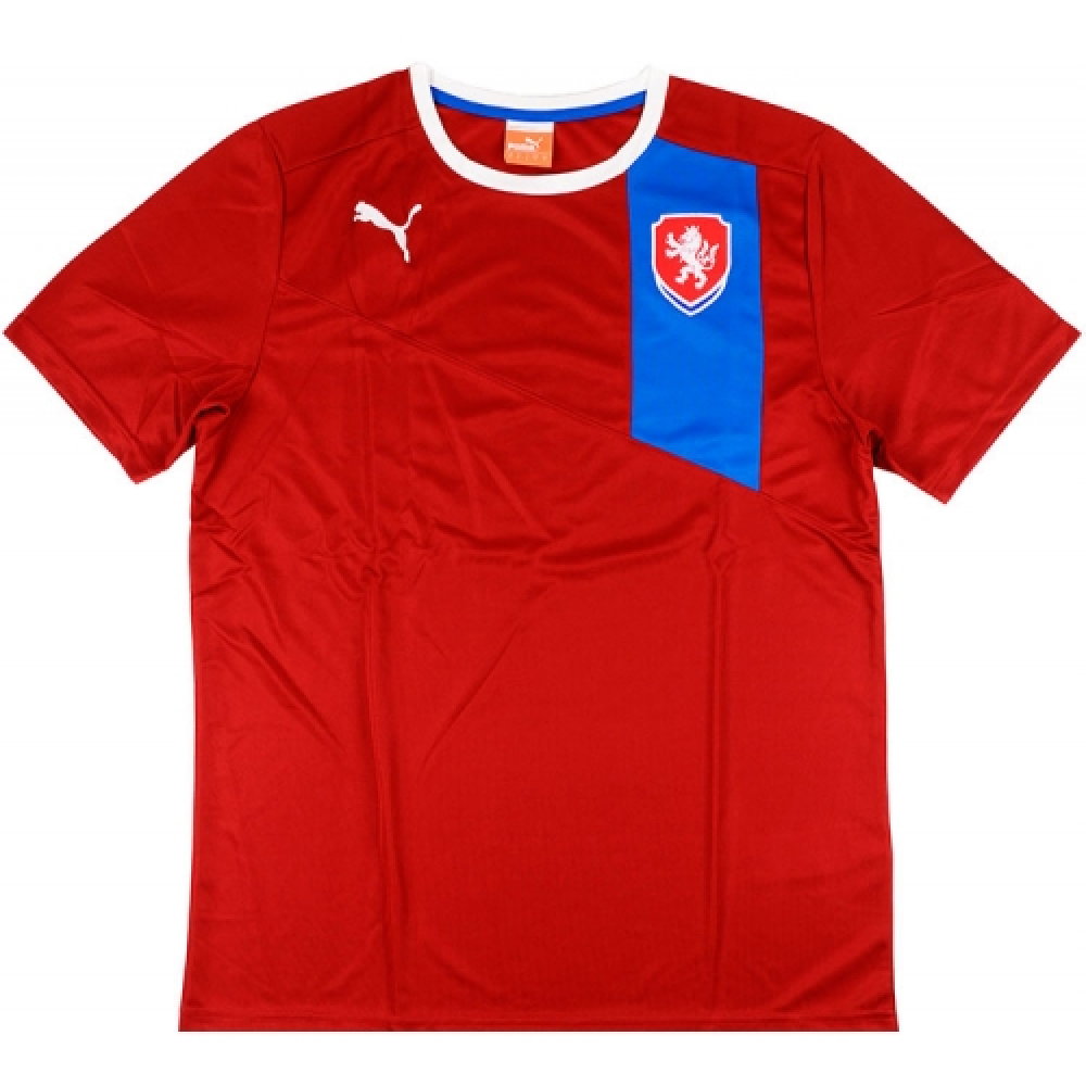 Czech Republic 2012-13 Home Shirt (L) (Mint) (Jankulovski 6)