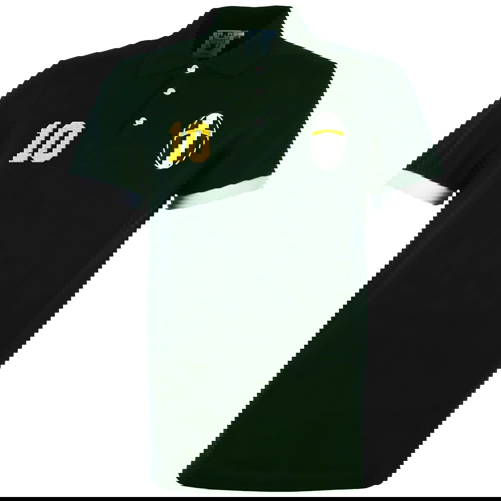 Juventus No 10 Black Polo Shirt