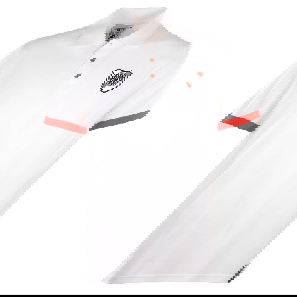 Riverplate White Polo Shirt