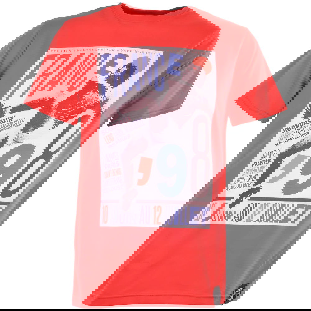 Pennarello: World Cup - France 98 T-Shirt - Red