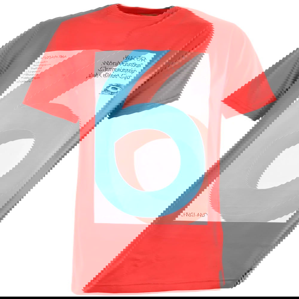 Pennarello: World Cup - England 66 T-Shirt - Red
