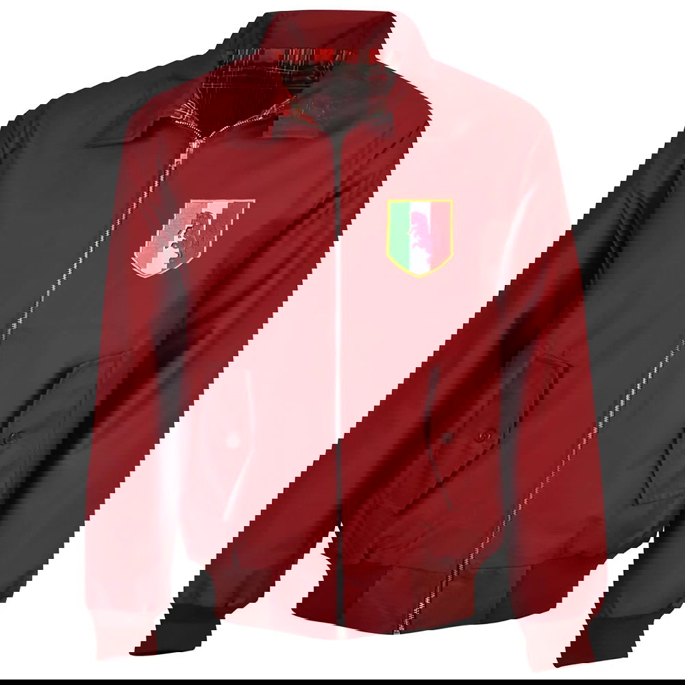 Torino Maroon Harrington Jacket