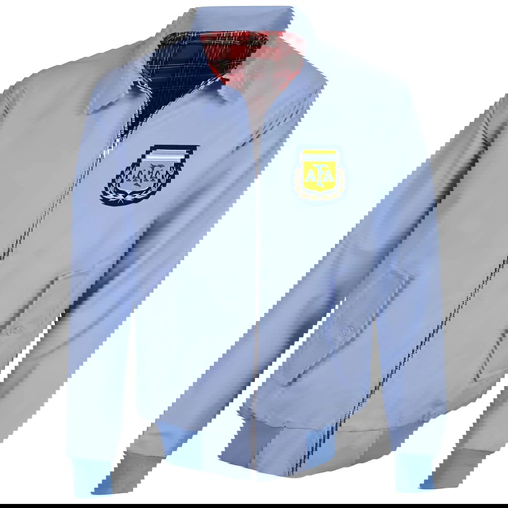 Argentina Light Blue Harrington Jacket