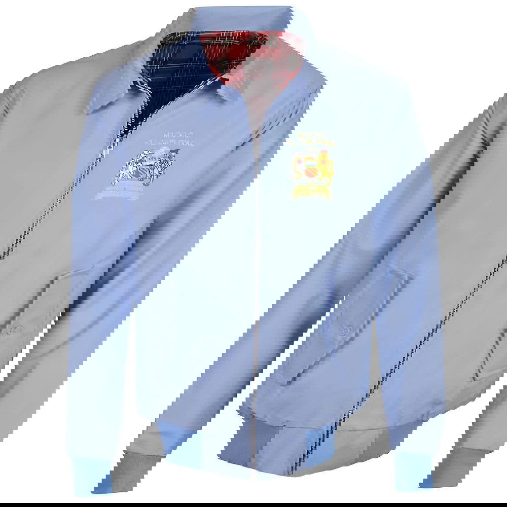 Manchester City Light Blue Harrington Jacket