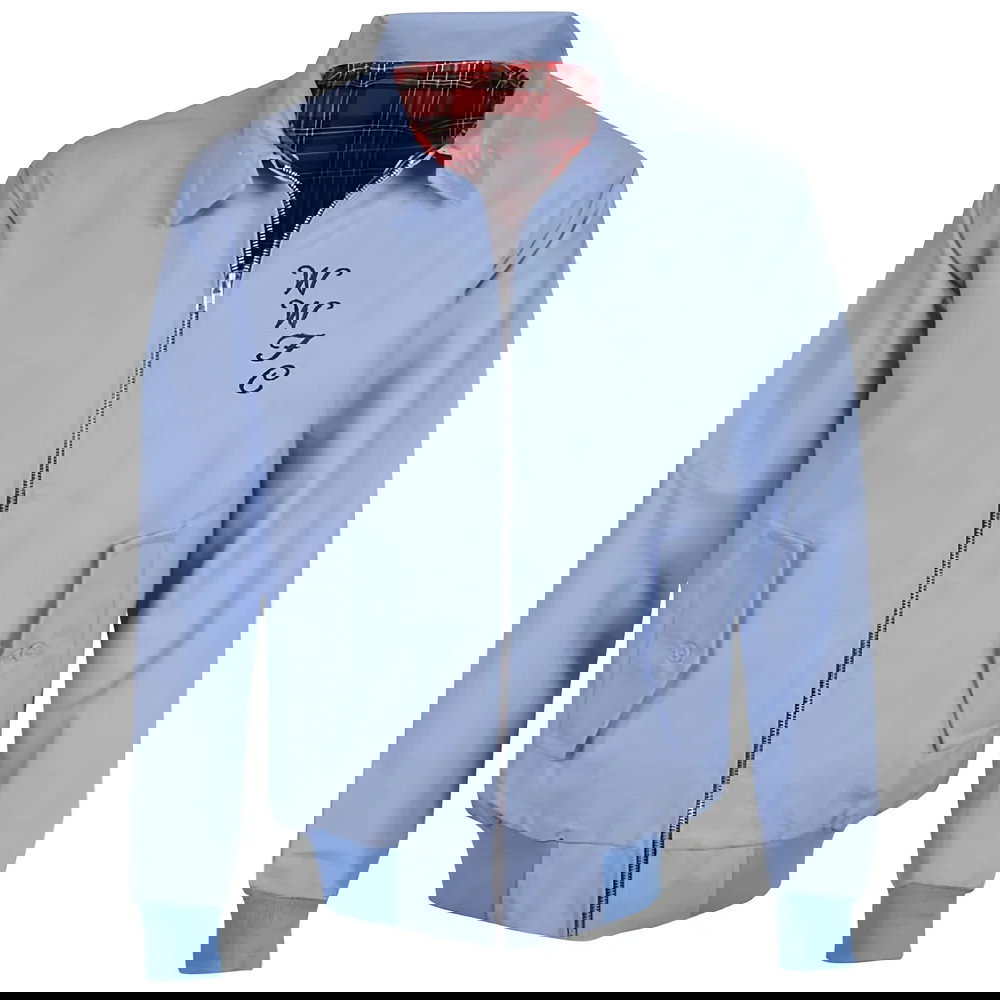 Wycombe Wanderers Light Blue Harrington Jacket