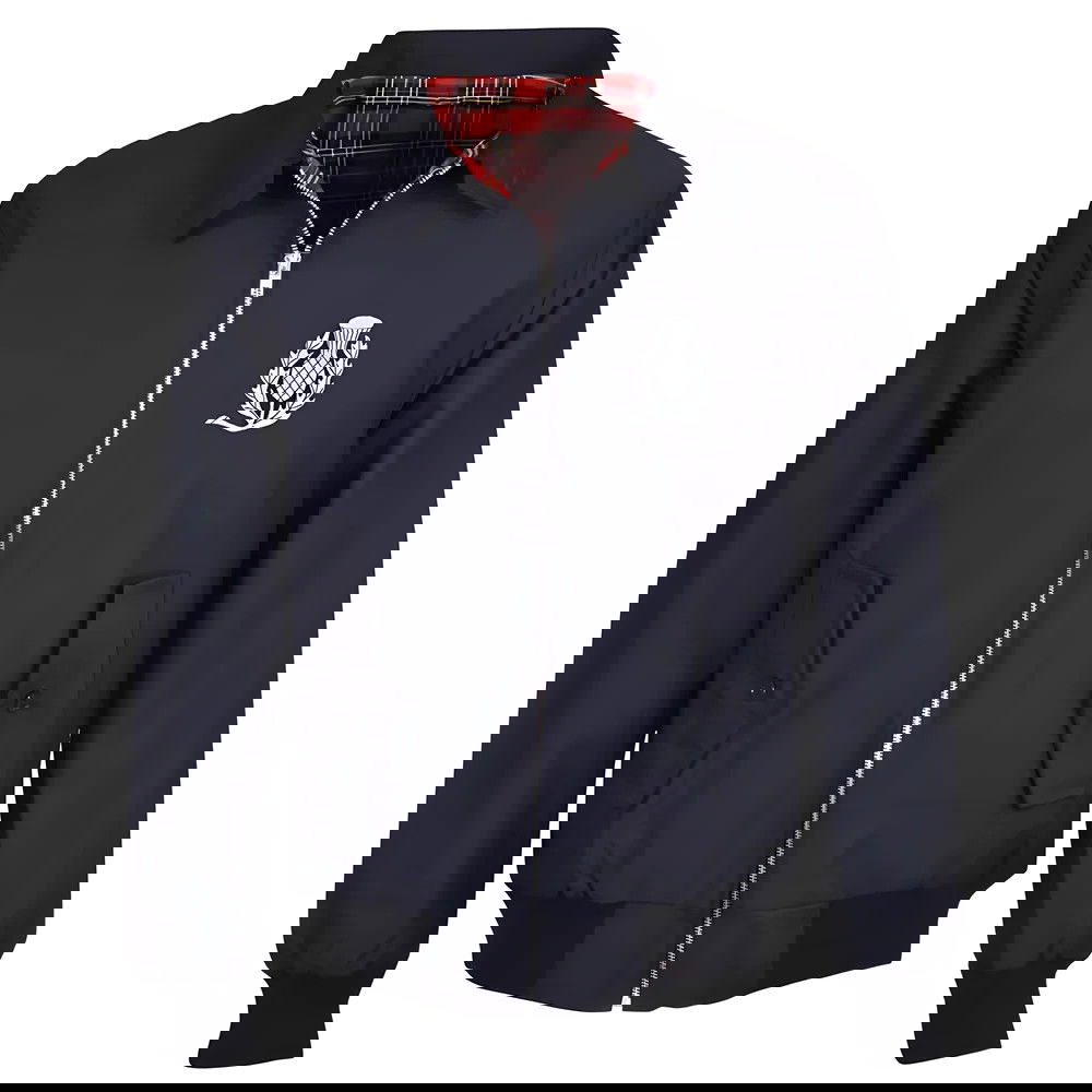 Partick Thistle Navy Harrington Jacket