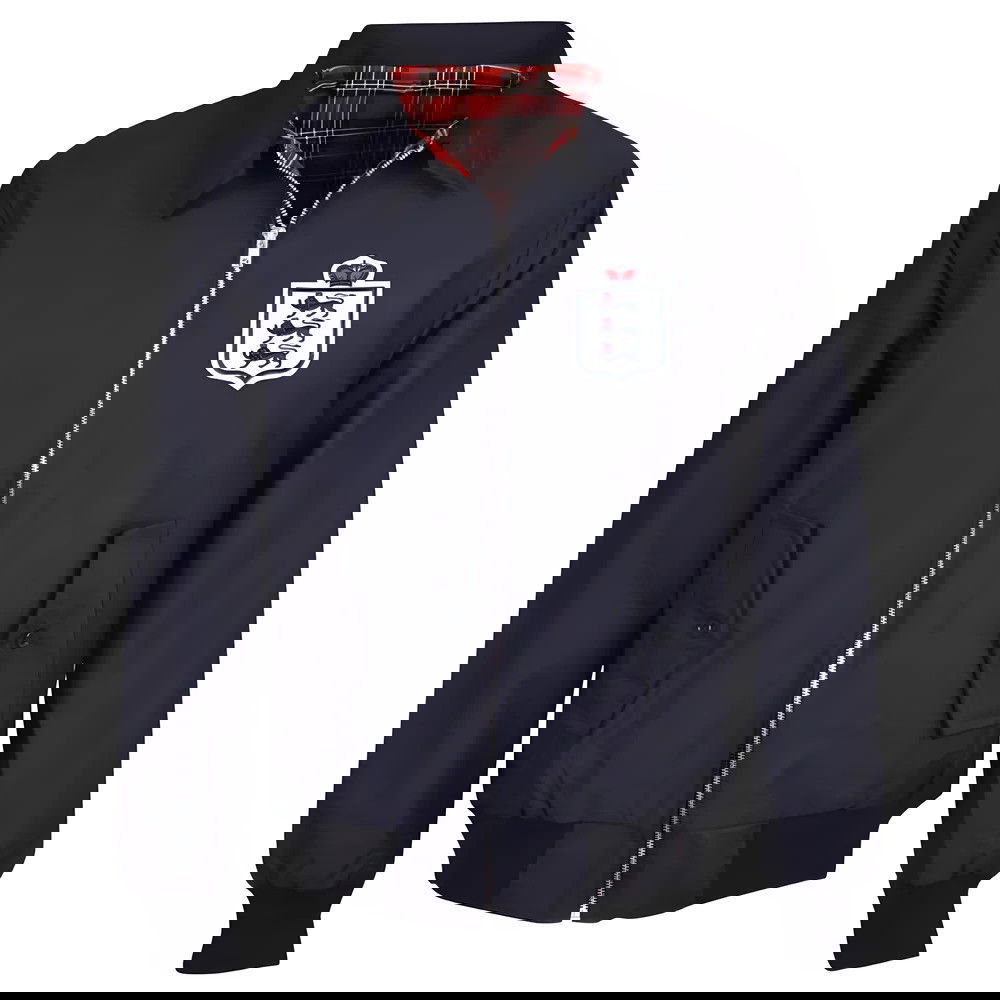 England Navy Harrington Jacket