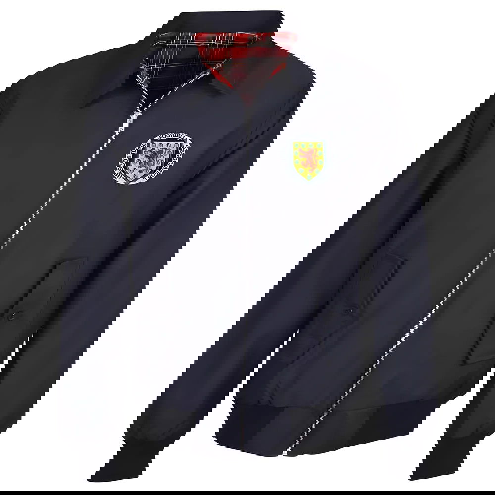 Scotland 1970s Navy Harrington Jacket