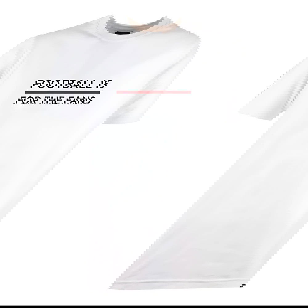 Maroon Football is for the Fans - White T-Shirt