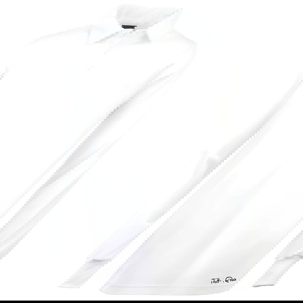 TOFFS Classic Retro Rugby White Long Sleeve Shirt