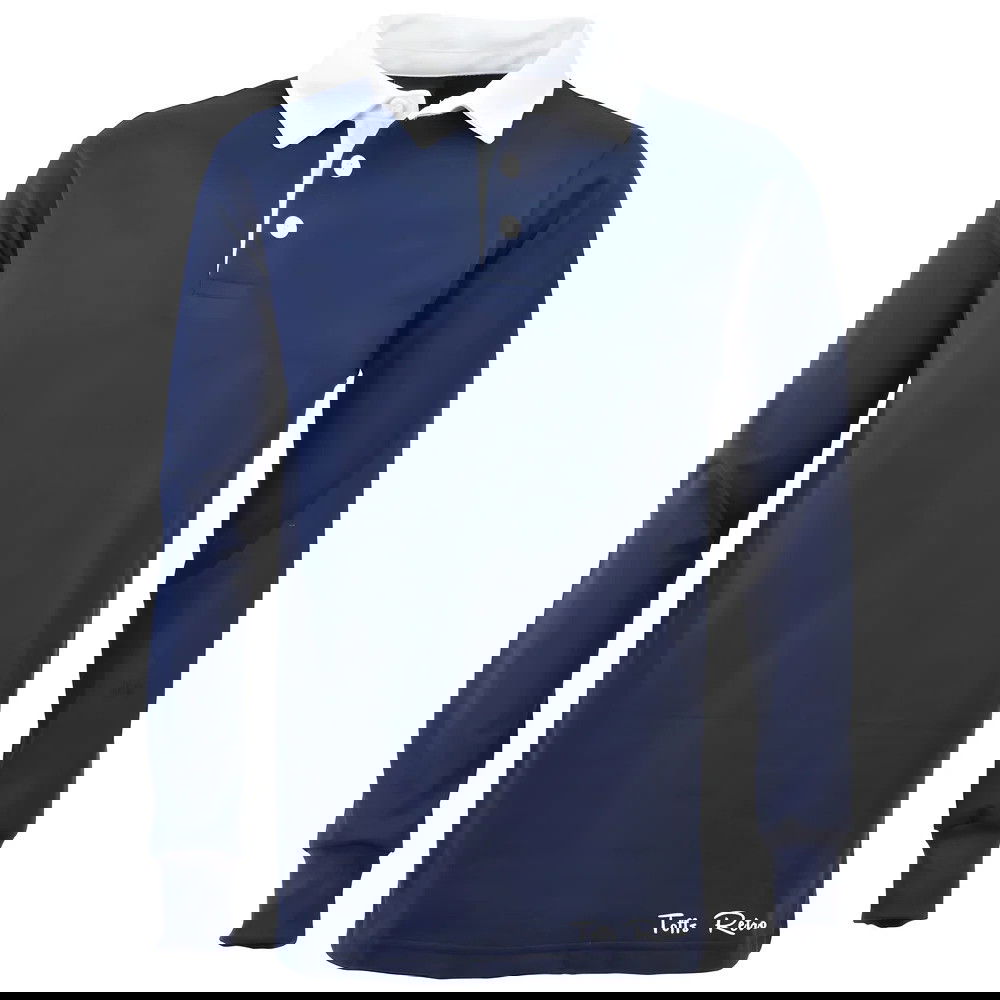 TOFFS Classic Retro Navy Long Sleeve Shirt