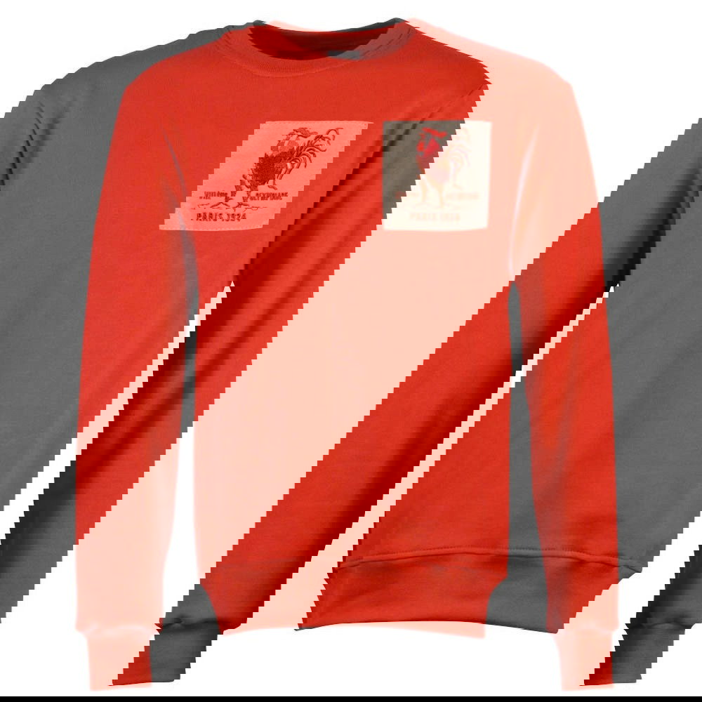 France Rooster 1924 Red Sweatshirt