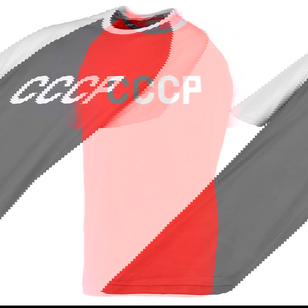 Soviet Union (CCCP) Raglan Sleeve Red/White T-Shirt