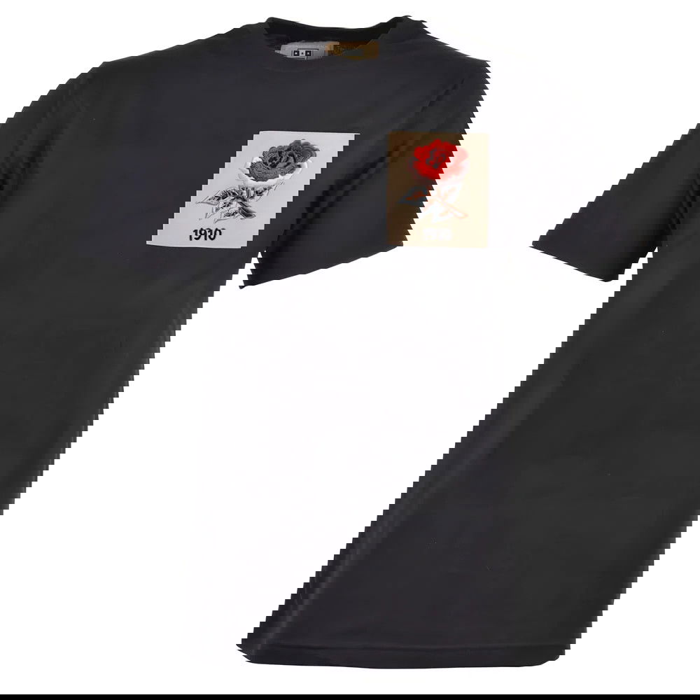 England Rose 1910 Black T-Shirt