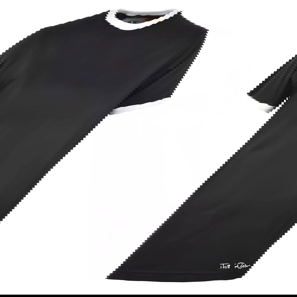 Toffs Retro Black/White Tee Shirt