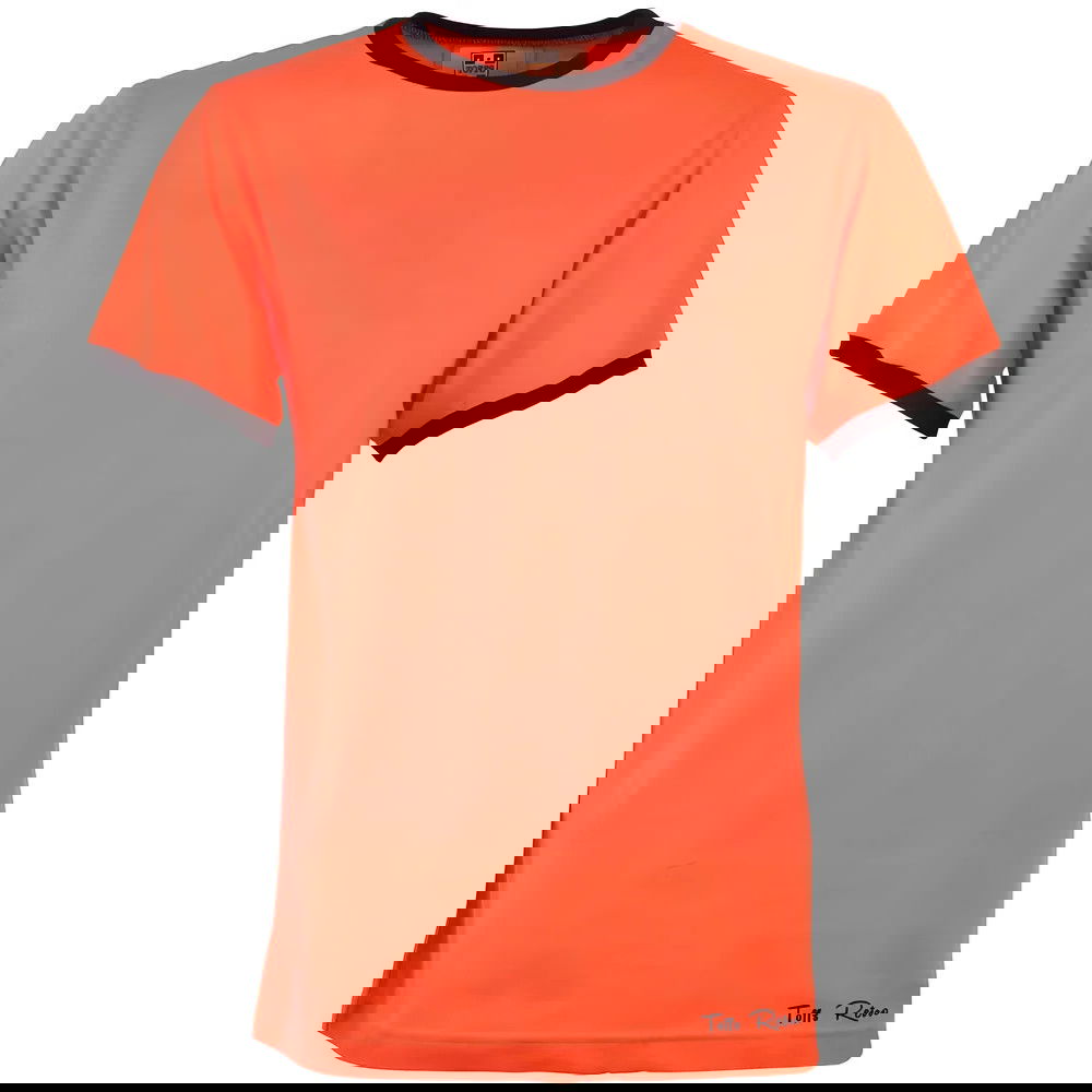 Toffs Retro Orange/Black Tee Shirt