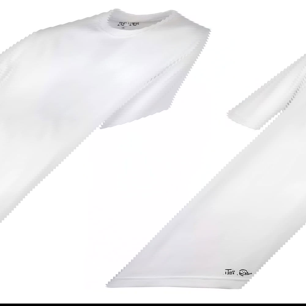 Toffs Retro White Tee Shirt