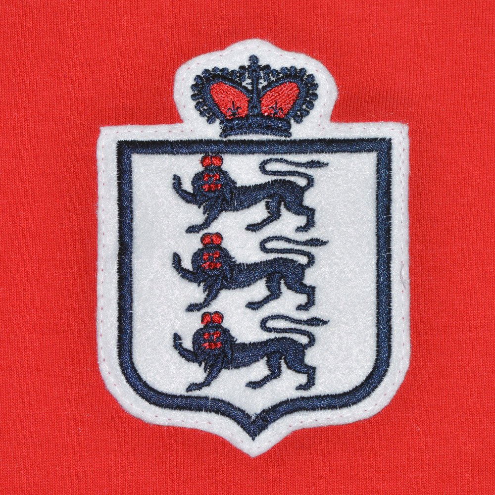 England L/S Retro Football Shirt Red