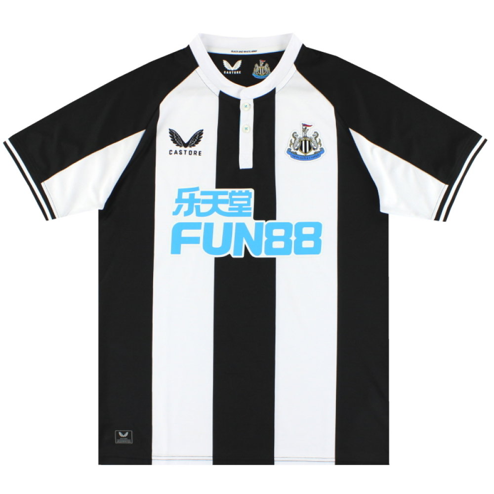 Newcastle United 2021-22 Home Shirt (M) (Mint) (GINOLA 14)
