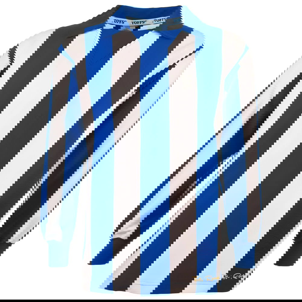 Toffs Retro 1970s Striped Retro Football Shirt