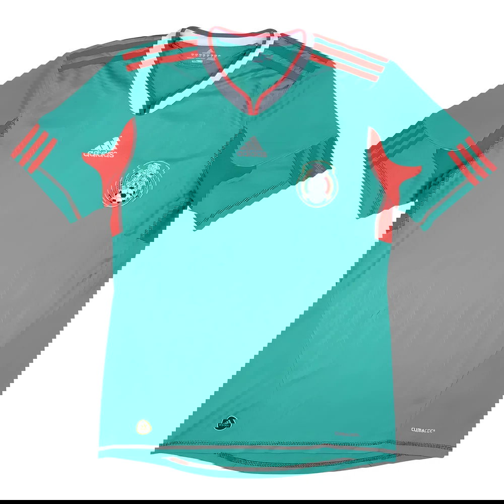 Mexico 2010-11 Home Shirt (2XL) (Very Good) (Blanco 10)