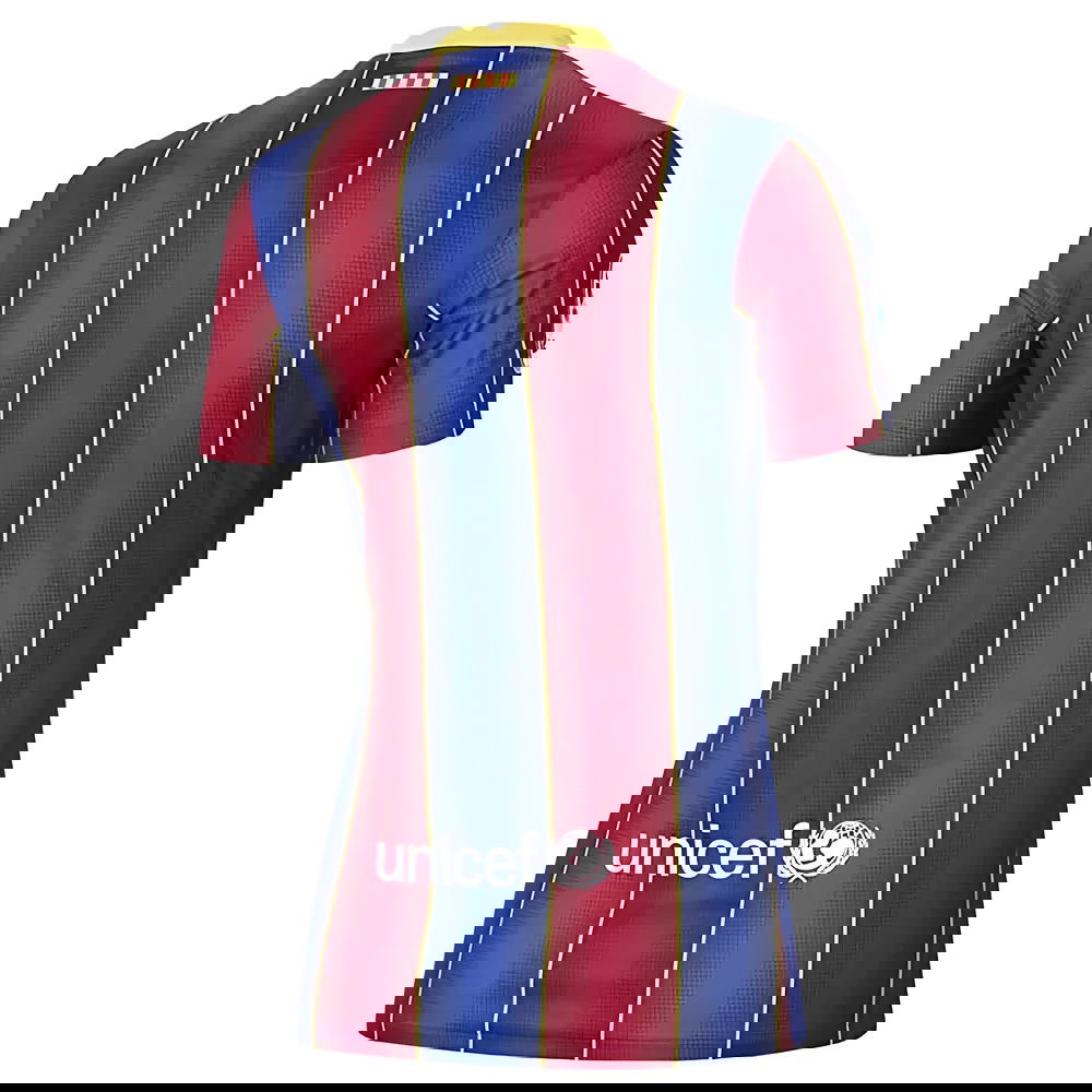 Barcelona 2020-21 Home Shirt (Womens) (Large 16-18) (Excellent)