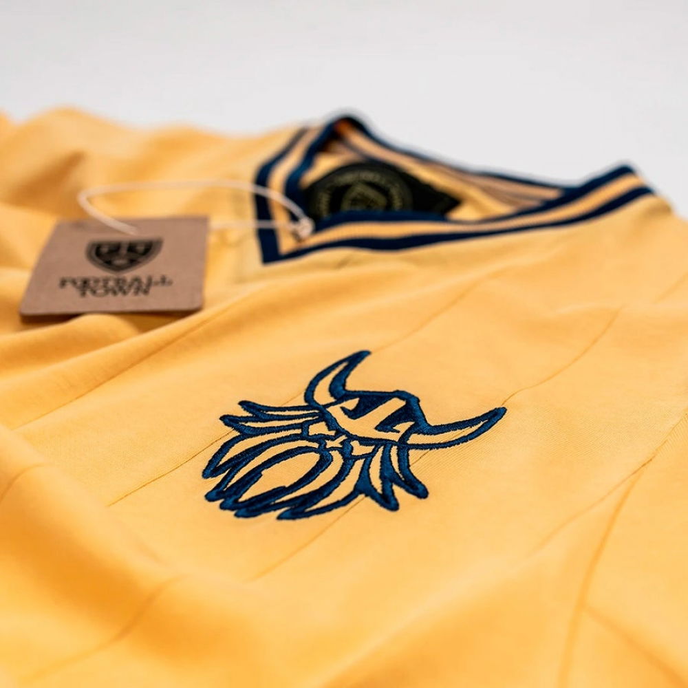 Vintage Sweden Blågult Soccer Jersey